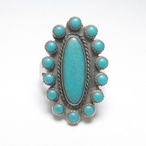 Oval Turquoise Ring